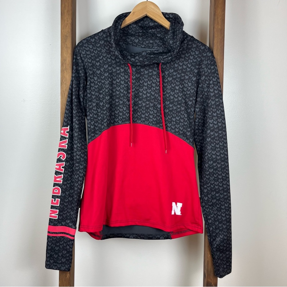 Nebraska Cowl Neck Athletic Shirt